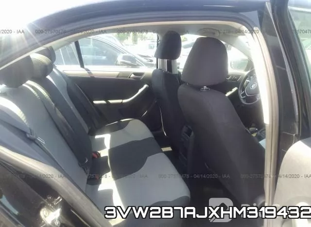 3VW2B7AJXHM319432 фото 9