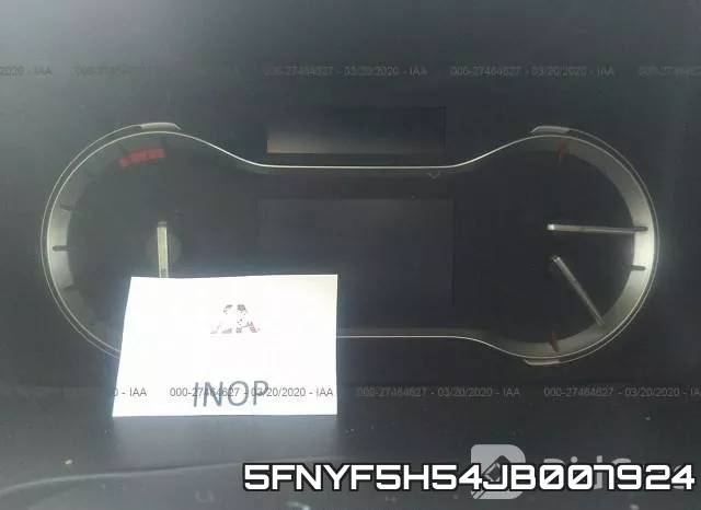 5FNYF5H54JB007924 фото 8