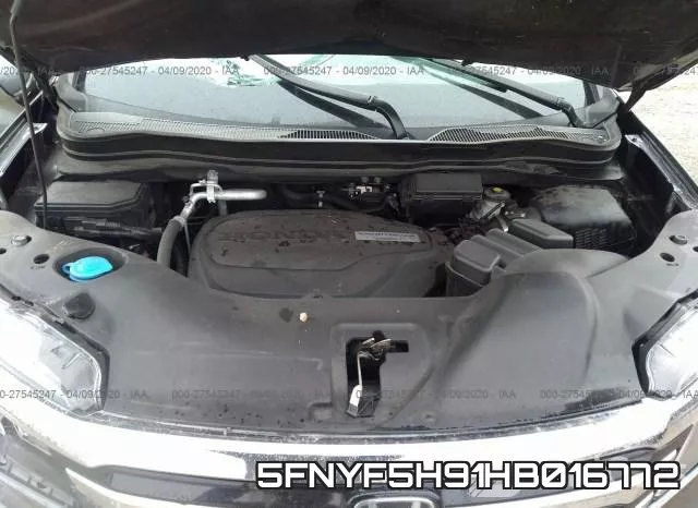 5FNYF5H91HB016772 фото 2