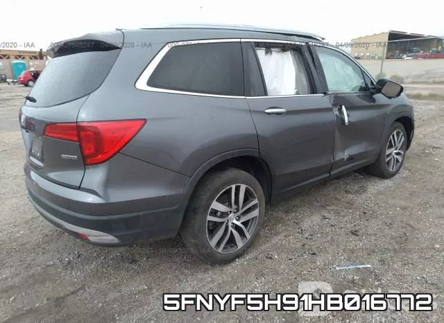 5FNYF5H91HB016772 фото 5
