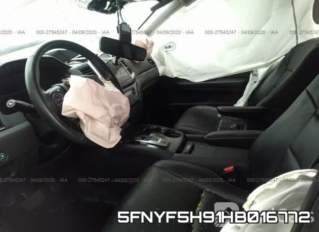 5FNYF5H91HB016772 фото 6