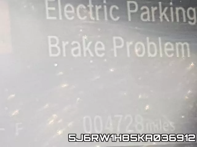 5J6RW1H85KA036912 фото 9