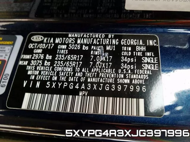 5XYPG4A3XJG397996 фото 2