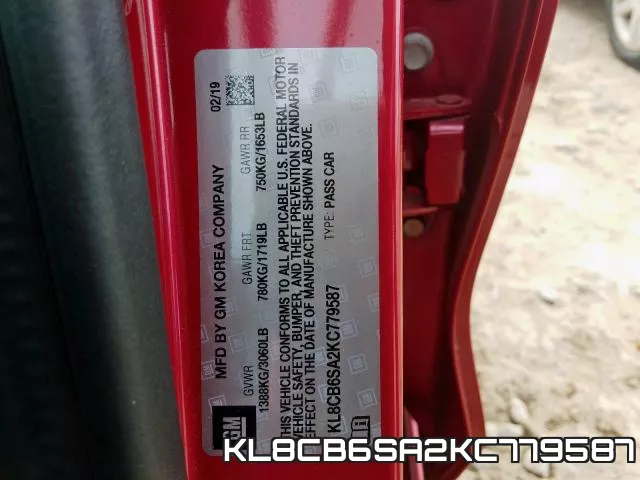 KL8CB6SA2KC779587 фото 2