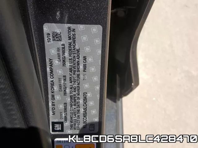 KL8CD6SA8LC428470 фото 2