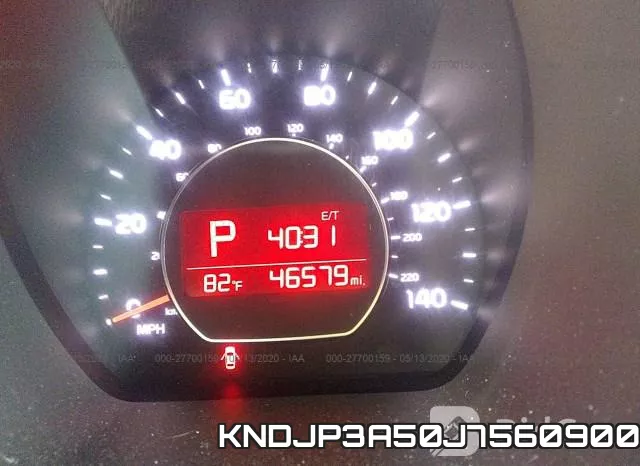 KNDJP3A50J7560900 фото 8