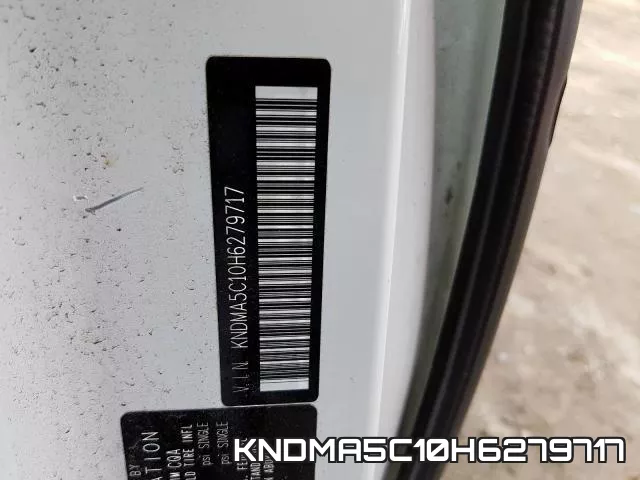 KNDMA5C10H6279717 фото 2