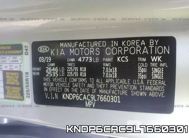 KNDP6CAC9L7660301 фото 10