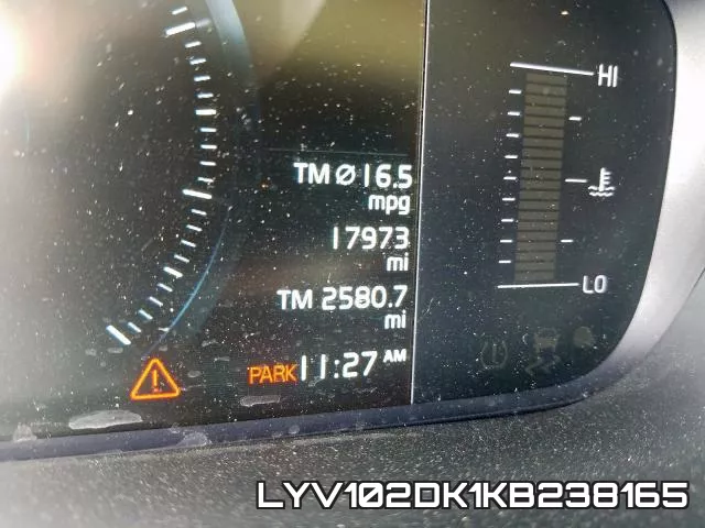 LYV102DK1KB238165 фото 9
