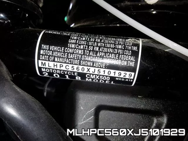 MLHPC560XJ5101929 фото 2