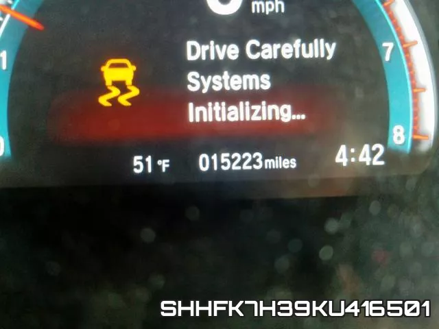 SHHFK7H39KU416501 фото 9