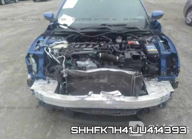 SHHFK7H41JU414393 фото 7