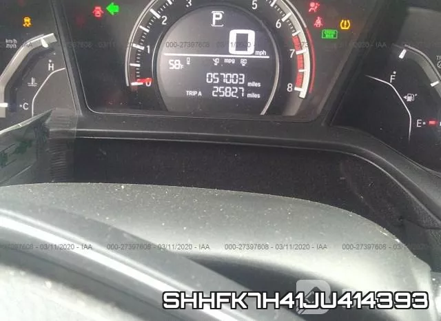 SHHFK7H41JU414393 фото 8