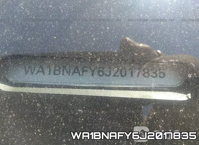 WA1BNAFY6J2017835 фото 10
