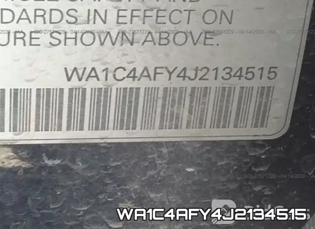 WA1C4AFY4J2134515 фото 10