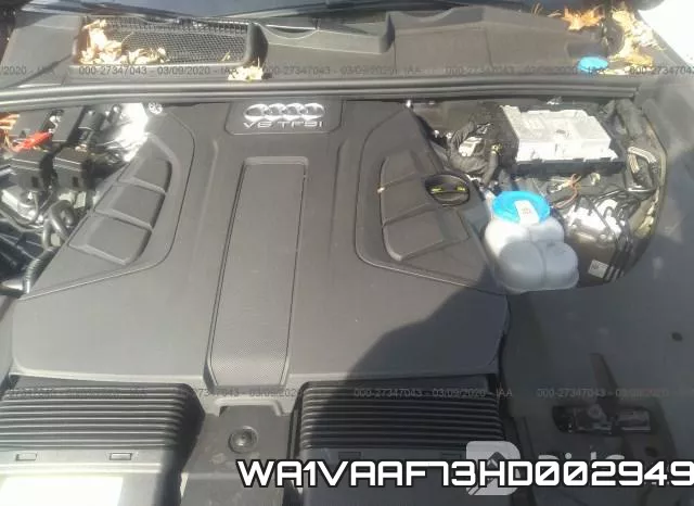 WA1VAAF73HD002949 фото 2