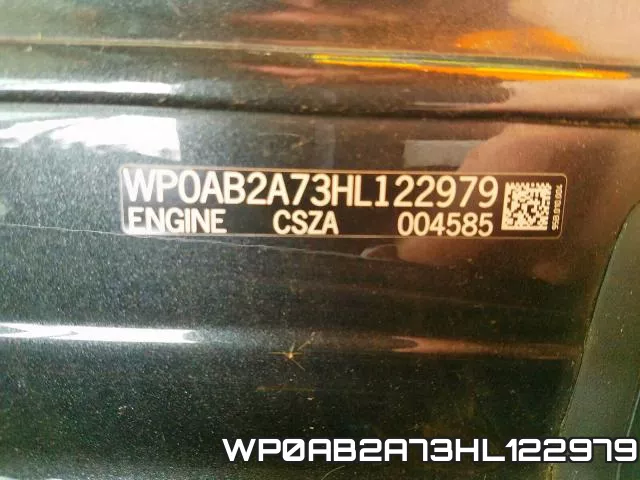 WP0AB2A73HL122979 фото 2