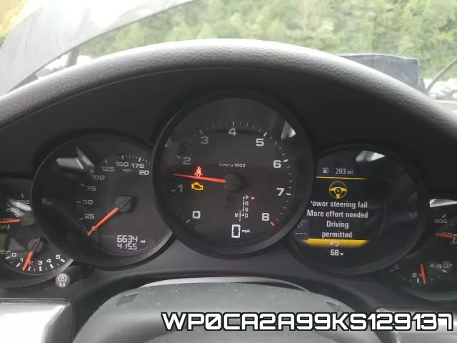 WP0CA2A99KS129137 фото 9