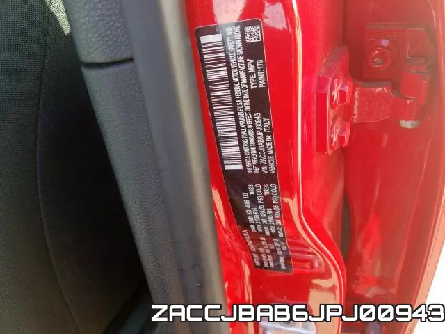 ZACCJBAB6JPJ00943 фото 2