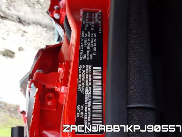 ZACNJABB7KPJ90557 фото 2