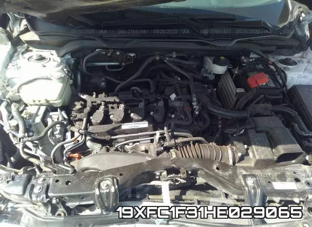 19XFC1F31HE029065 фото 2