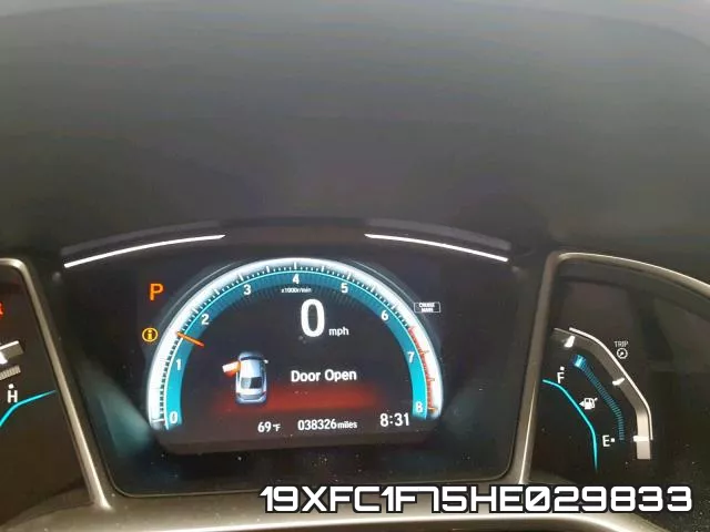 19XFC1F75HE029833 фото 9