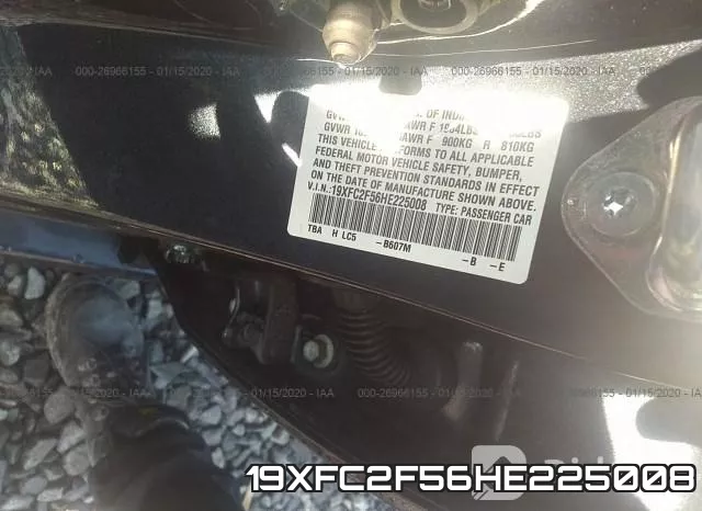 19XFC2F56HE225008 фото 10