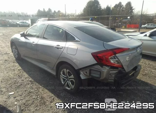 19XFC2F58HE224295 фото 4