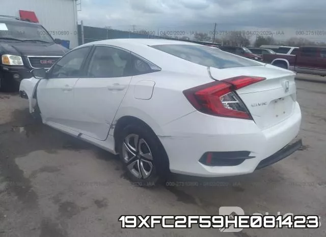 19XFC2F59HE081423 фото 4