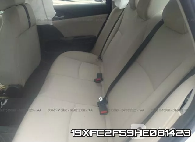 19XFC2F59HE081423 фото 9