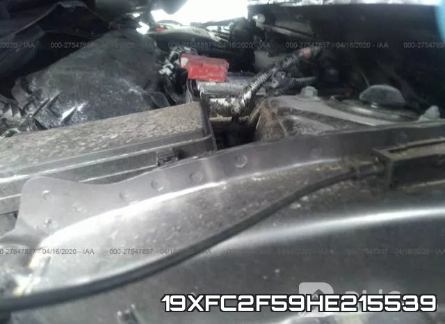 19XFC2F59HE215539 фото 2