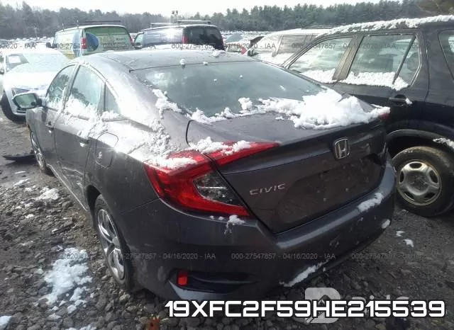 19XFC2F59HE215539 фото 4