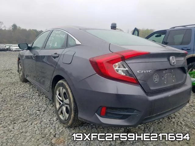 19XFC2F59HE217694 фото 4