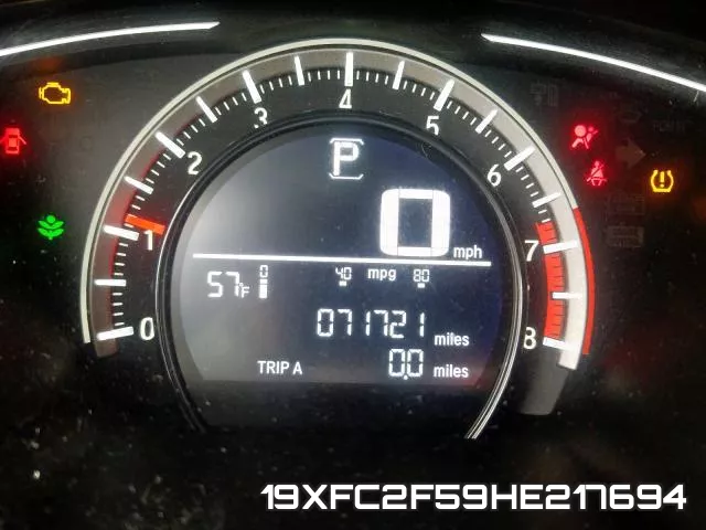 19XFC2F59HE217694 фото 9