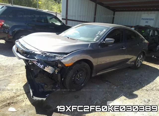 19XFC2F60KE030389 фото 3