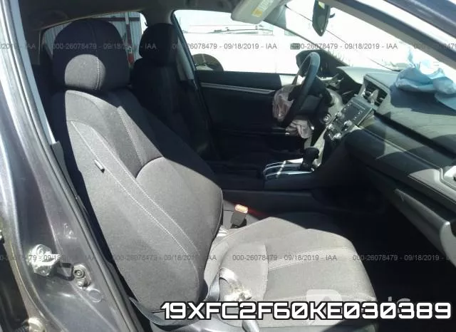 19XFC2F60KE030389 фото 6
