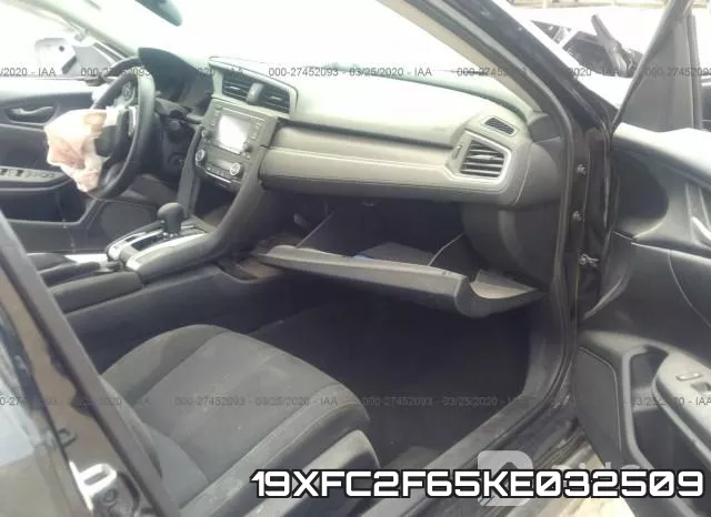 19XFC2F65KE032509 фото 6