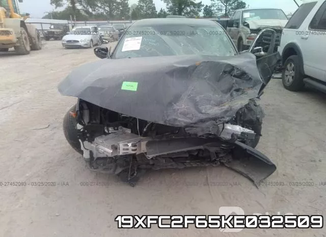 19XFC2F65KE032509 фото 7