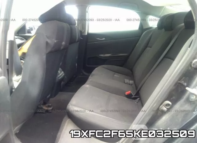 19XFC2F65KE032509 фото 9