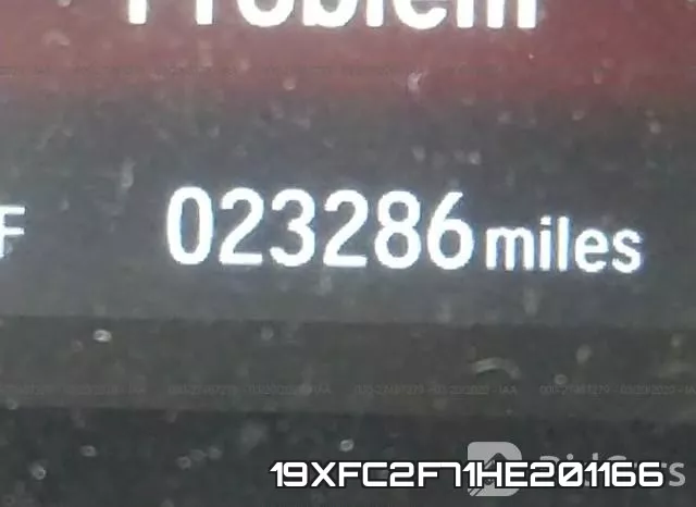 19XFC2F71HE201166 фото 8