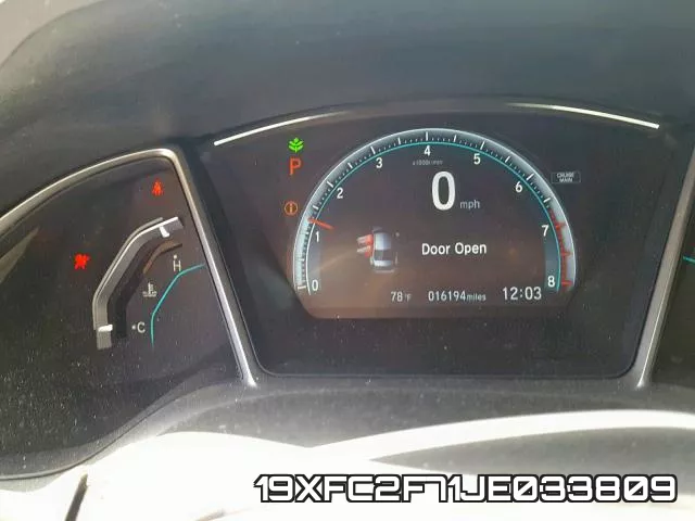 19XFC2F71JE033809 фото 9