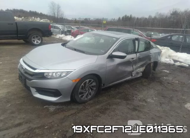 19XFC2F72JE011365 фото 3