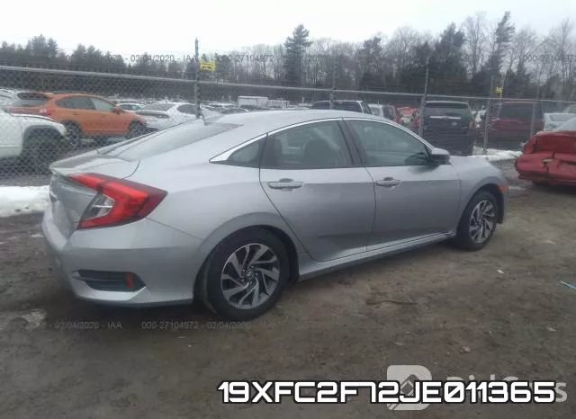19XFC2F72JE011365 фото 5