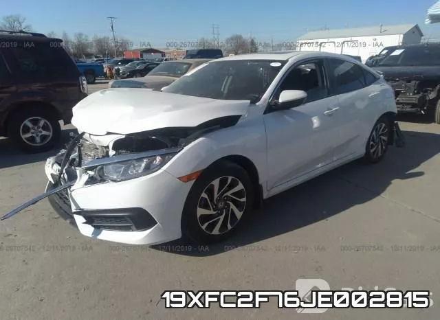 19XFC2F76JE002815 фото 3