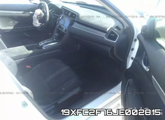 19XFC2F76JE002815 фото 6