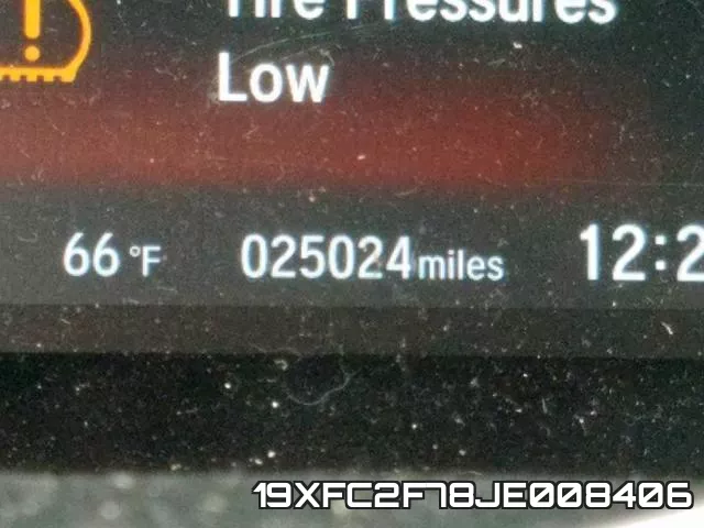 19XFC2F78JE008406 фото 9