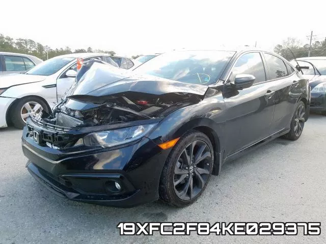 19XFC2F84KE029375 фото 3