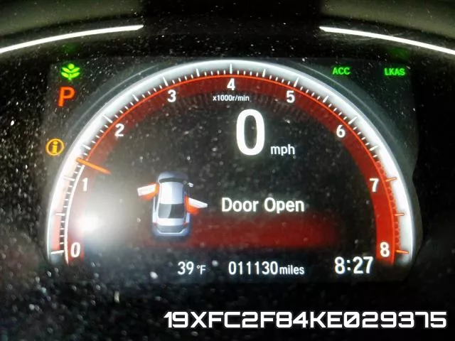 19XFC2F84KE029375 фото 9