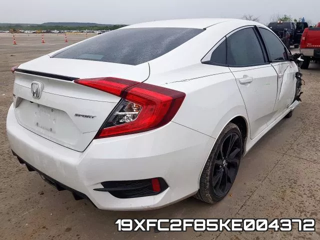 19XFC2F85KE004372 фото 5