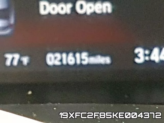 19XFC2F85KE004372 фото 9